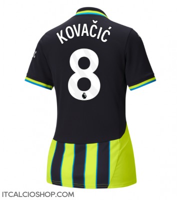 Manchester City Mateo Kovacic #8 Seconda Maglia Femmina 2024-25 Manica Corta